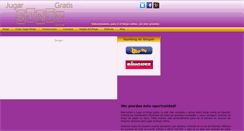 Desktop Screenshot of jugarbingogratis.com